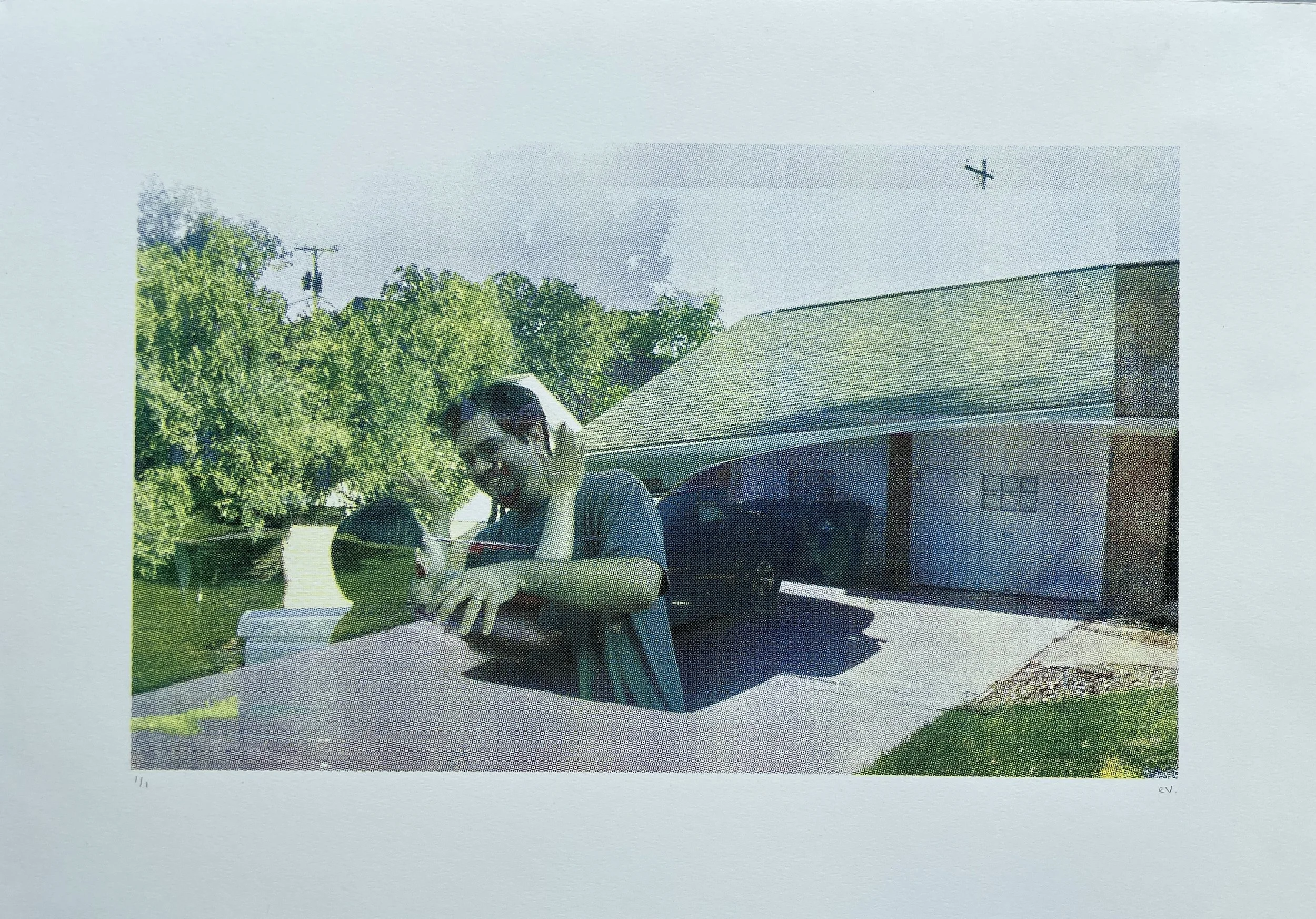 Meadowview. CMYK screenprint on Rives BFK, 18x13in, 2023. 