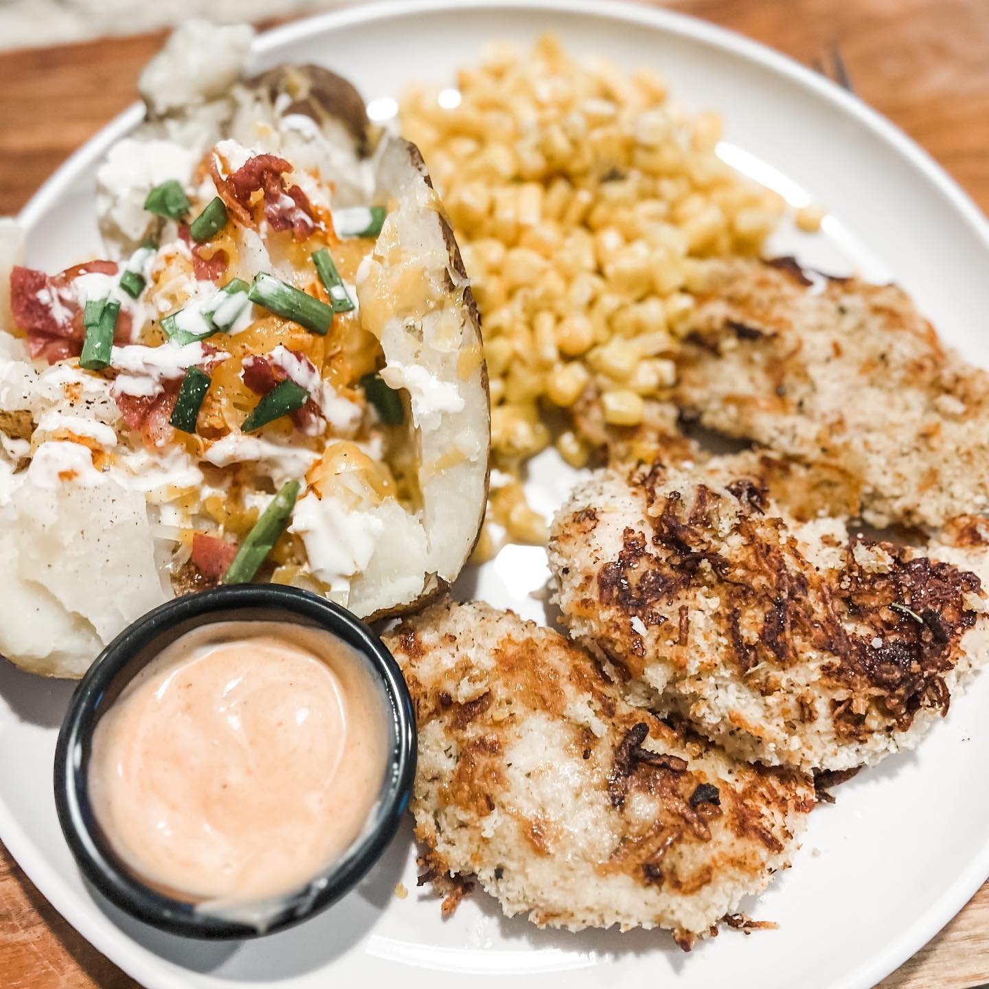 Parmesan Ranch Crusted Chicken