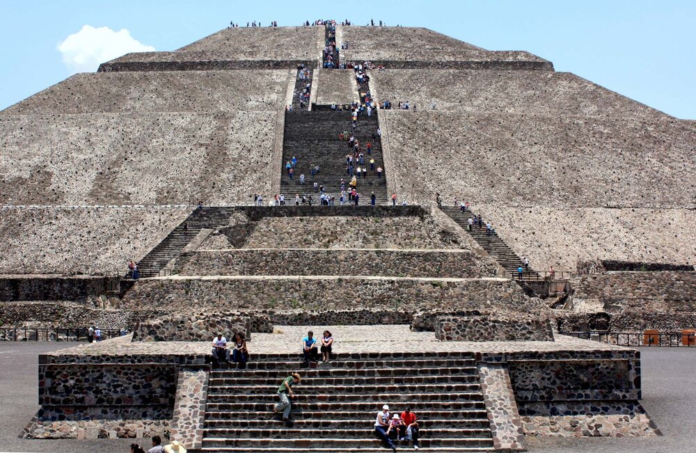 Teotihuacan - Pyramid of the Sun 