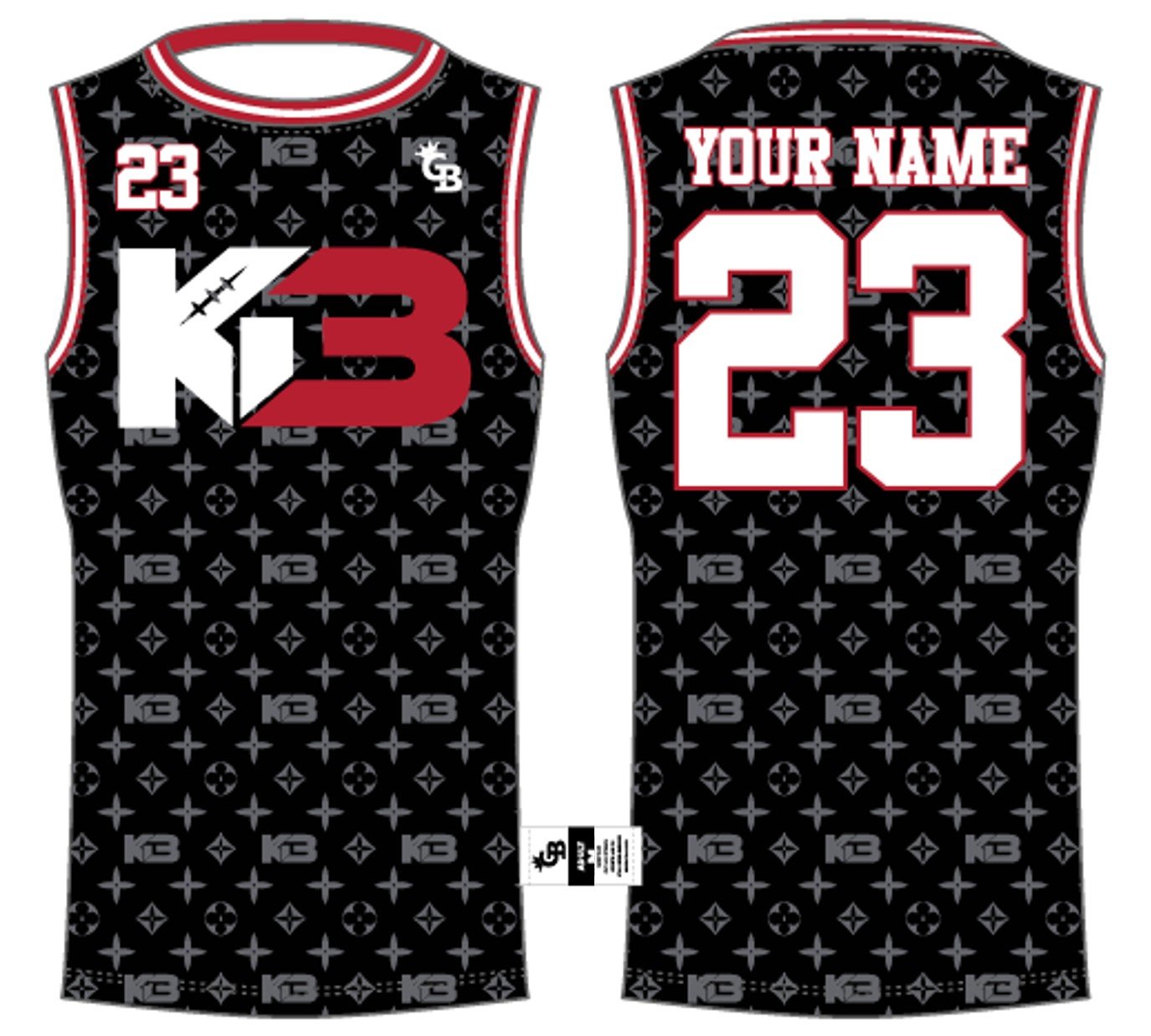 REQUIRED // KB3 TEAM REVERSABLE JERSEY — KB3 FOOTBALL TRAINING