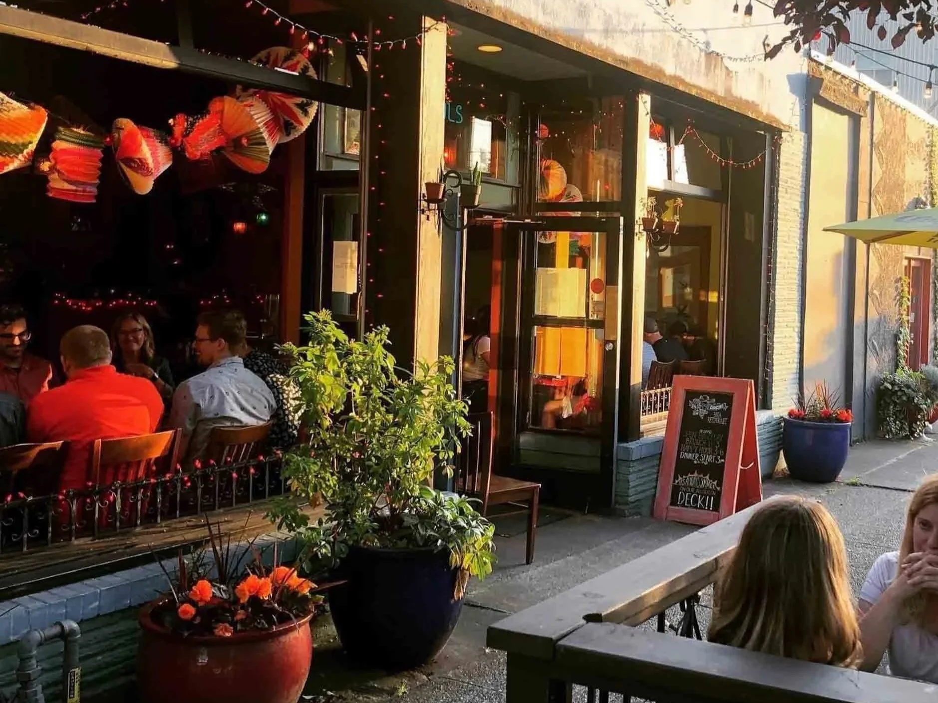 outdoor patio in Seattle