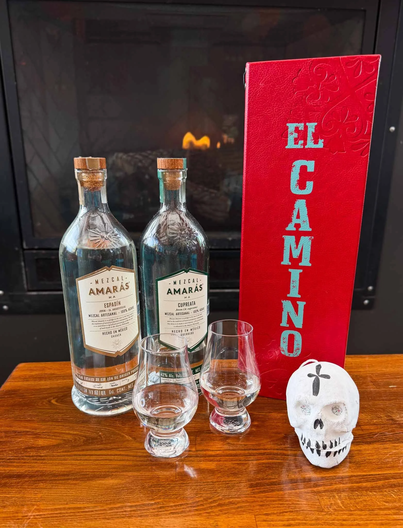 amaras mezcal with dinner tasting menu in Seattle