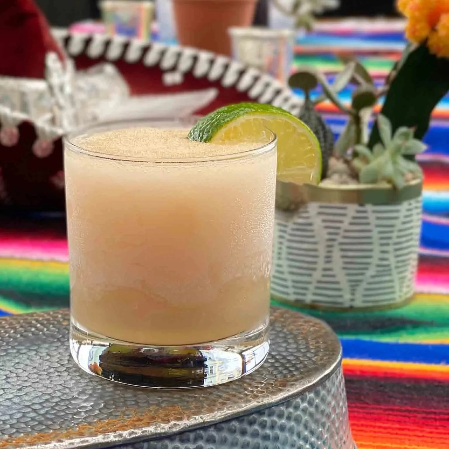 paloma slushie at El Camino happy hour in Seattle