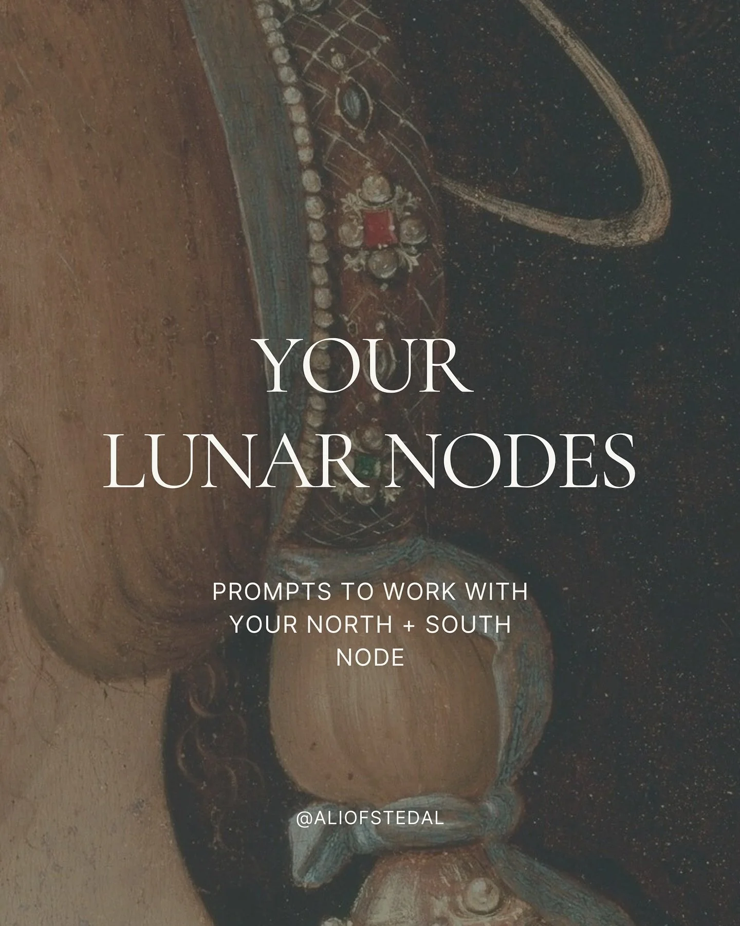 Your North Node in astrology
is like your compass.
Always pointing you toward growth, 
alignment, and purpose. 

Here are simple prompts you can use
 to lean into your North Node by sign. 

When you begin to work 
with your North Node intentionally, 