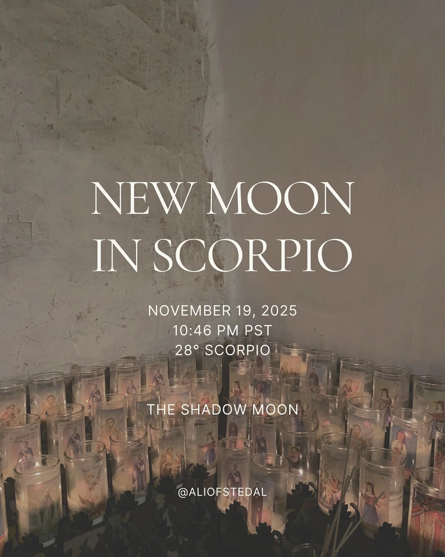 Scorpio lives at the depths.
It thrives on intensity.
Its evolutionary purpose
is to make the unconscious, conscious.
Which always requires change.

Where are you resisting?
What are you avoiding?

Uranus in Taurus opposes this moon,
Revealing where 