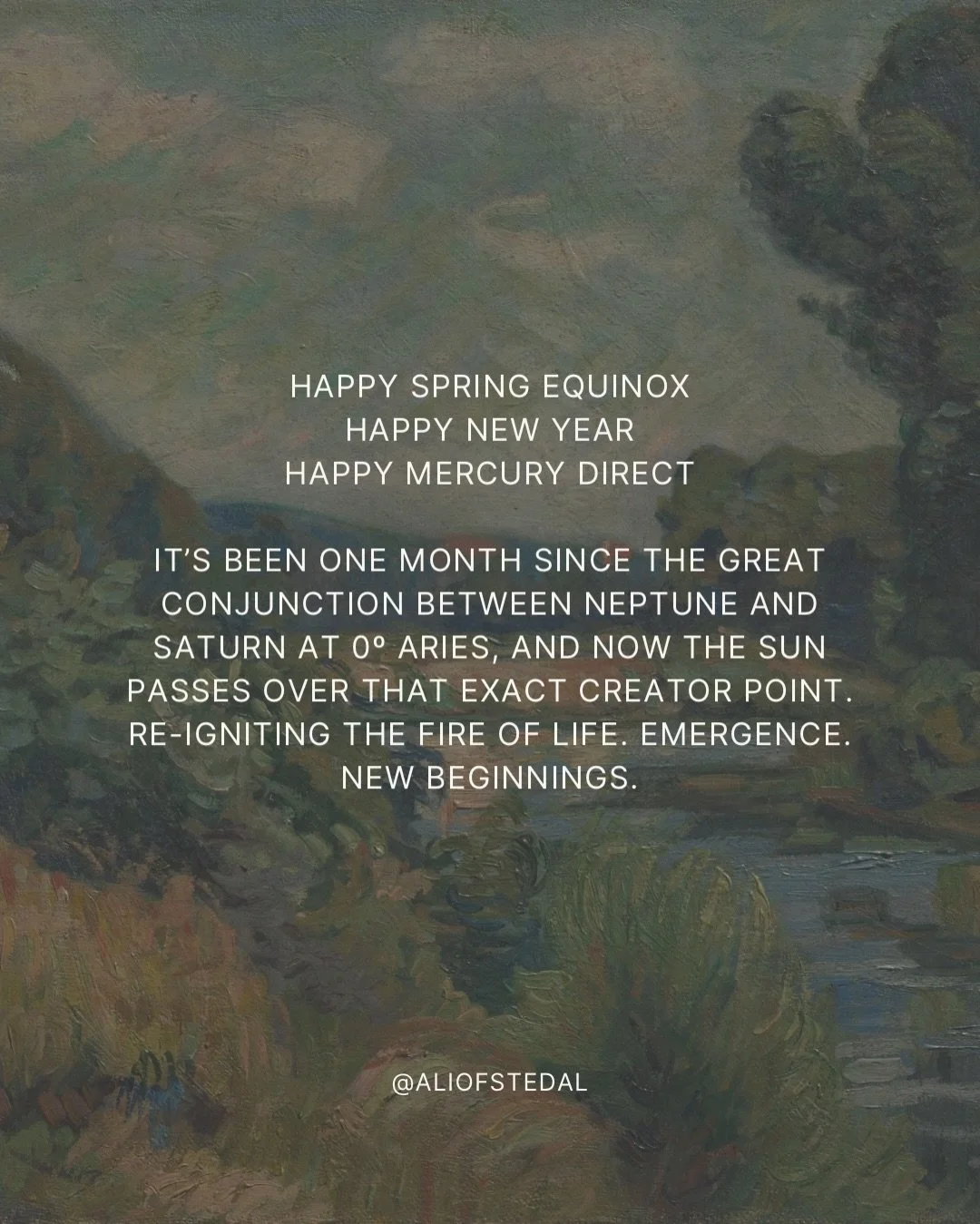 February / March have been a swirl, to say the least. 

Full activation of the creator point, the immediately moving into Mercury rx in Pisces, pulling us back into where we&rsquo;ve been, where we exited. 

Now, the match is lit.

April will be a mo
