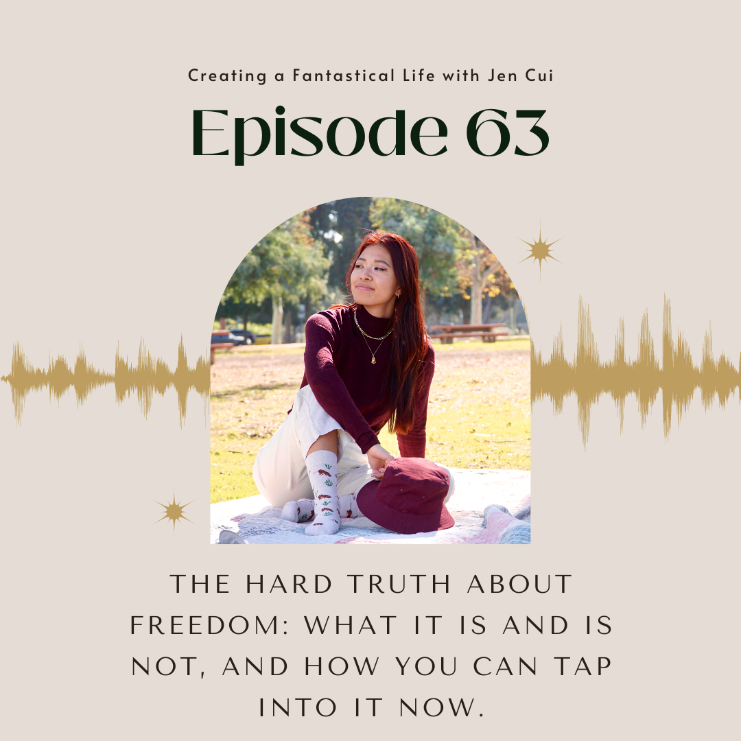 063. the hard truth about freedom: what it is and is not, and how you can tap into it NOW