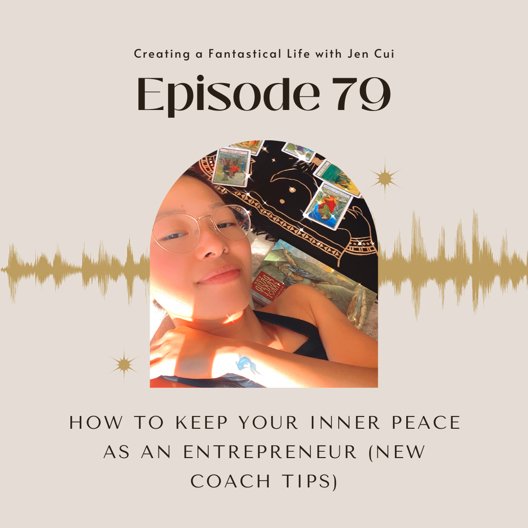 079. how to keep your inner peace as an entrepreneur (new coach tips)