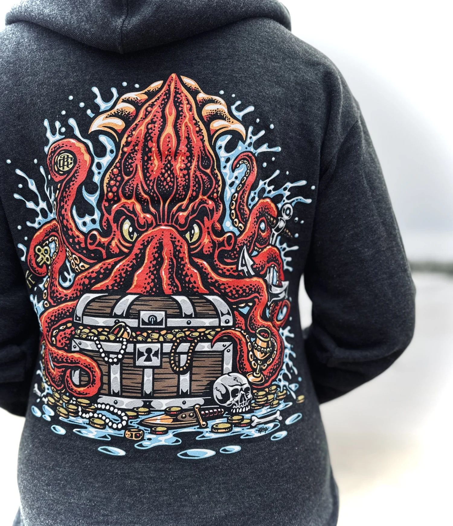 Local Legend Jimbo Phillips Kraken Pullover hoodie — Rugged Coast