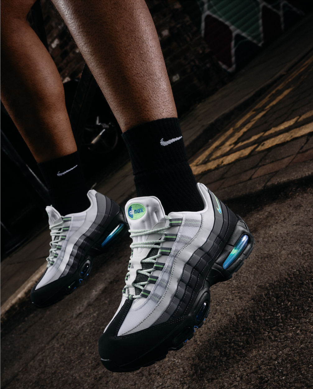 JD EXCLUSIVE: NIKE AIR MAX 95 “APPLE BLUES” LANDS 24TH APRIL WITH CAMPAIGN STARRING ARALOYIN OSHUNREMI AND KASST8