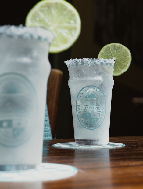 CASAMIGOS TEQUILA LAUNCHES THE QUARTERITA: THE MINI PINT SHAPED MARGARITA. THIS SUMMER’S HOTTEST SERVE, DESIGNED FOR MODERN MATCHDAYS