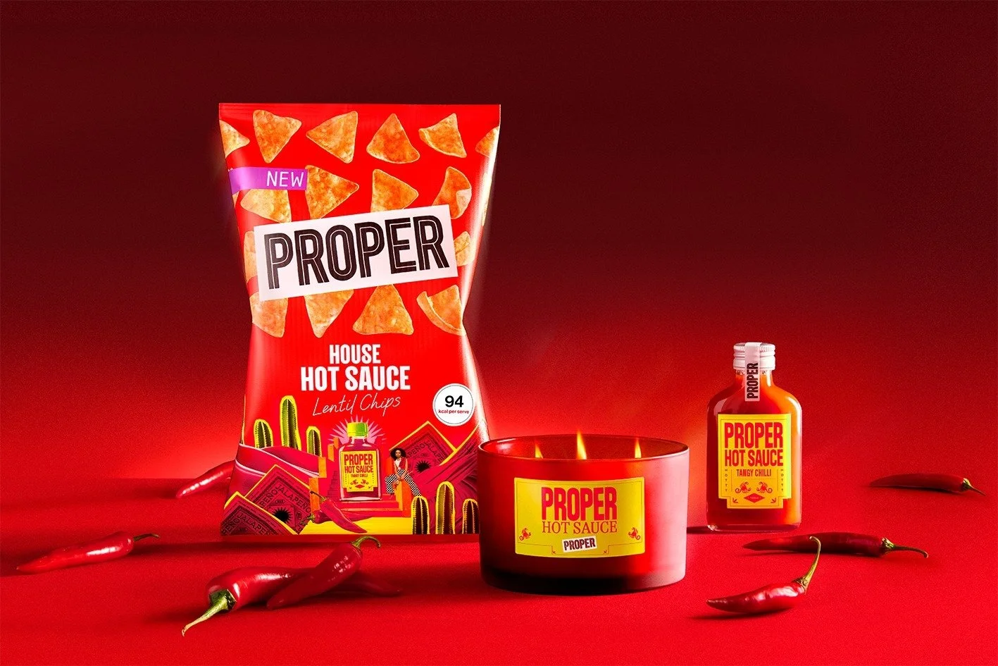 PROPER LAUNCHES LIMITED EDITION HOUSE HOT SAUCE &amp; EDIBLE CANDLE&nbsp;