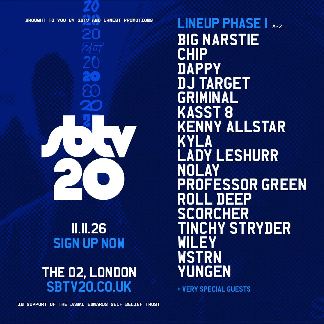 SBTV Celebrates 20 Years with Landmark O2 London Show Honouring Jamal Edwards' Legacy