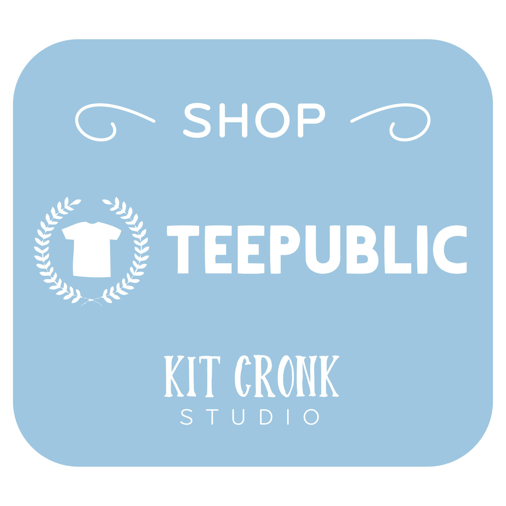 Teepublic Lettering designs Kit Cronk