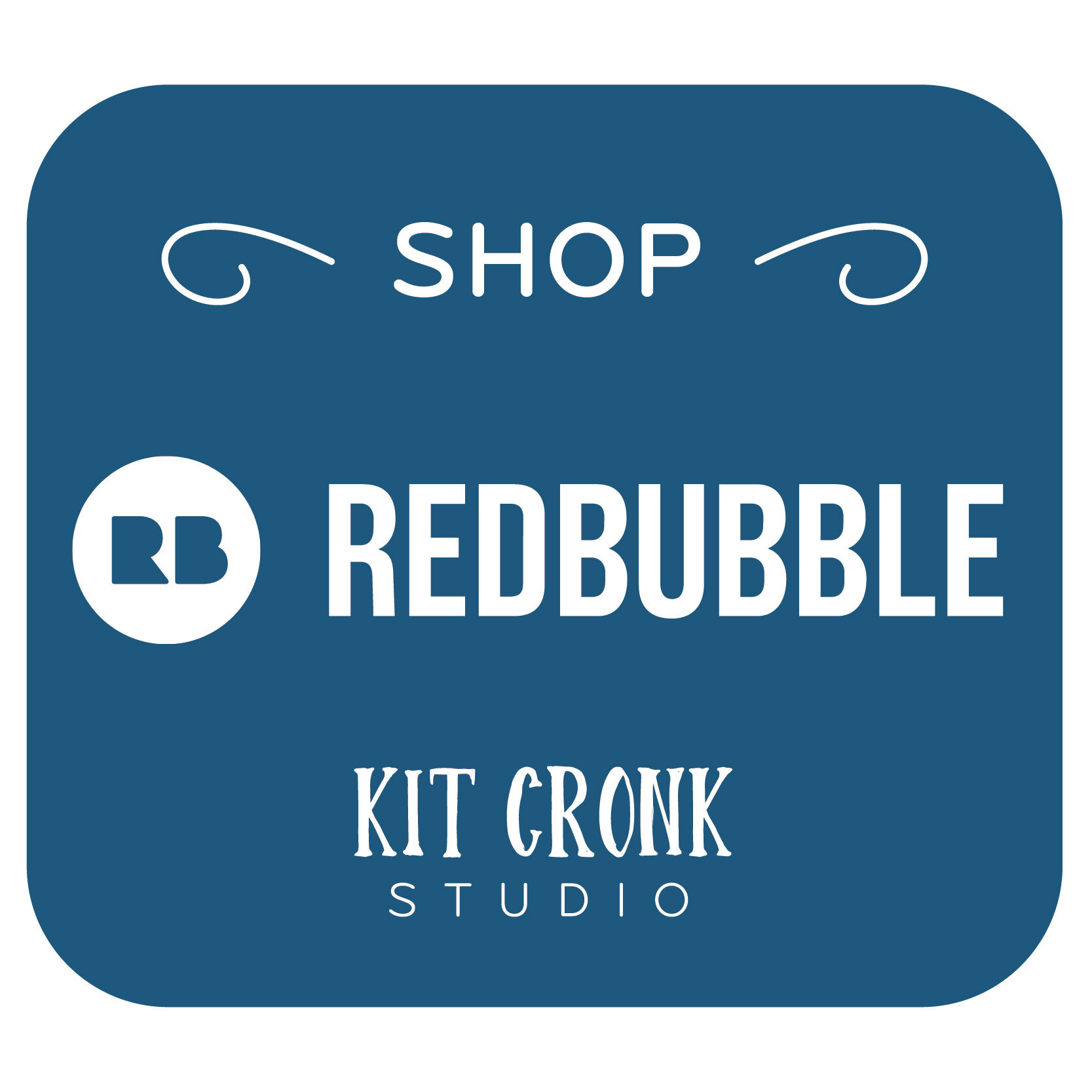 Redbubble Kit Cronk Lettering