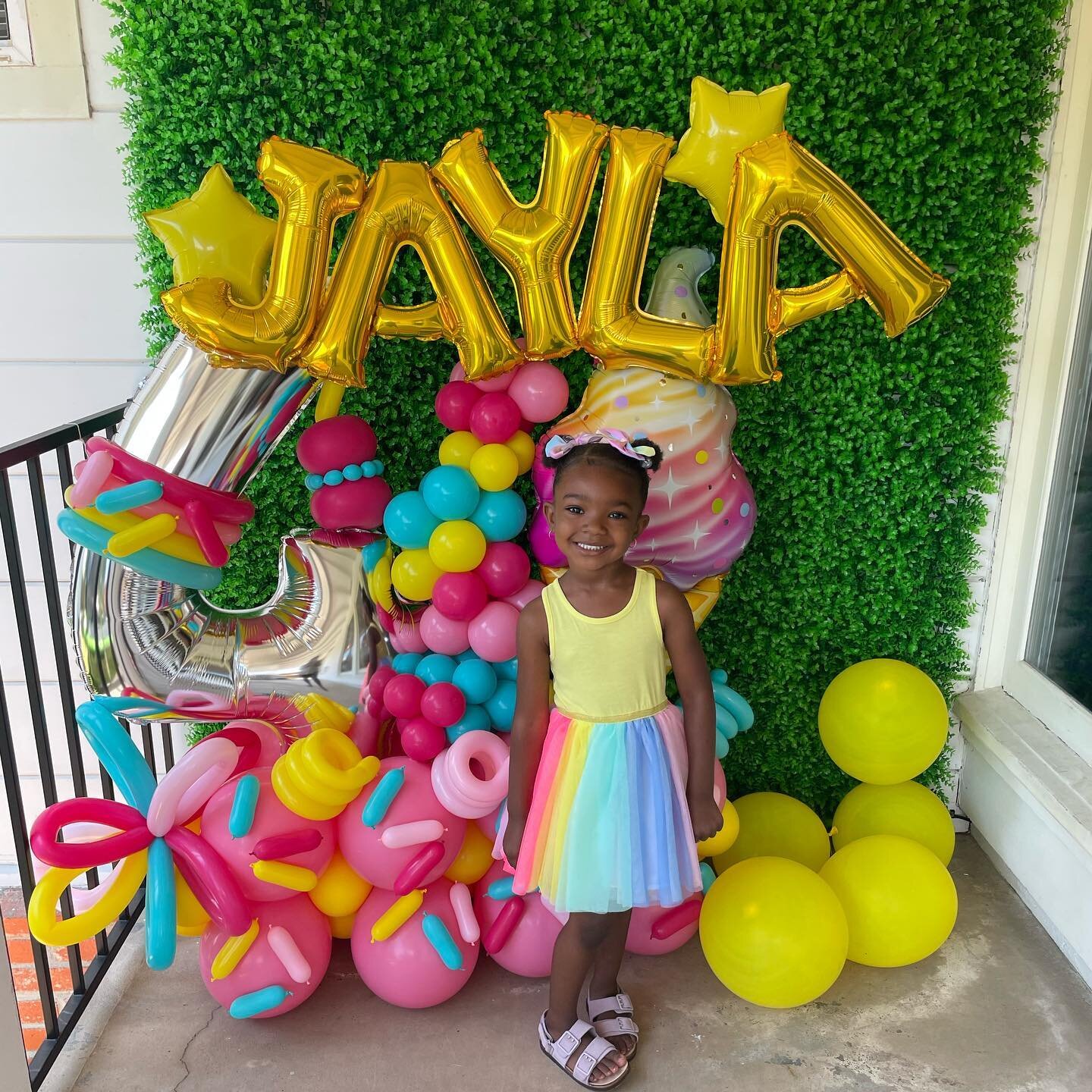 To my perfect gift from God @jaylatheheiress Happy 4th Birthday!!!!!!! 

Jayla, you are a complete vibe and everything I could wish for in a daughter. You make our family complete in so many ways. I can&rsquo;t wait to see all the amazing things you 