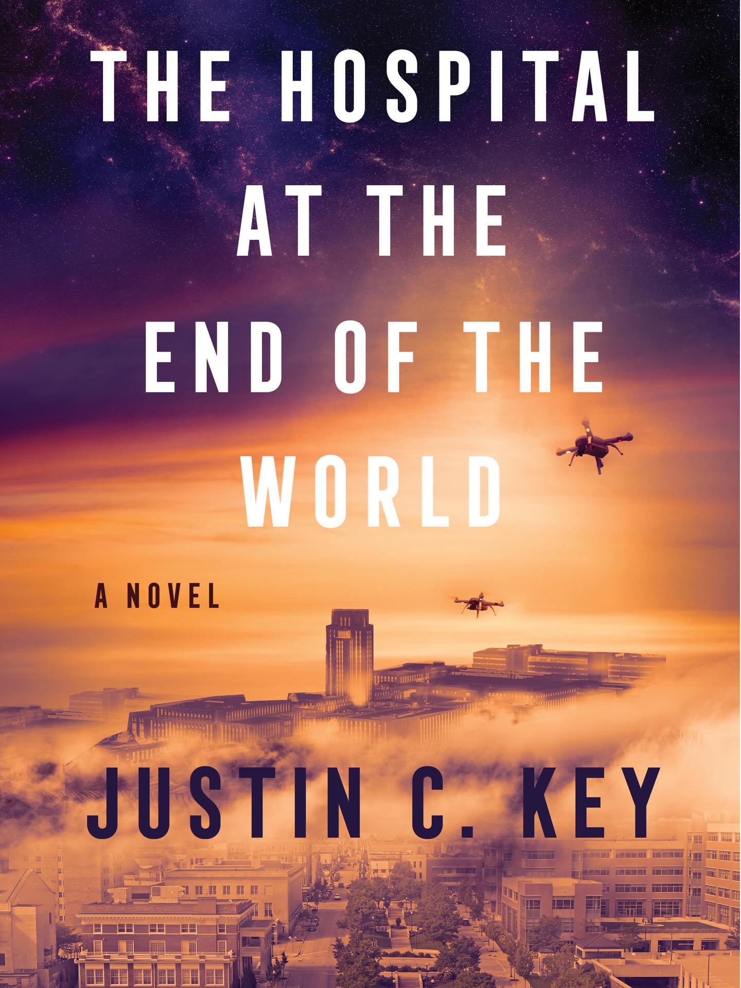So excited and proud of @justinckey licensed psychologist turned published author who released his latest thriller &ldquo;The Hospital at the end of the world&rdquo; today! If you are looking for a page turner with a sci-fi feel this is the one!!! Al