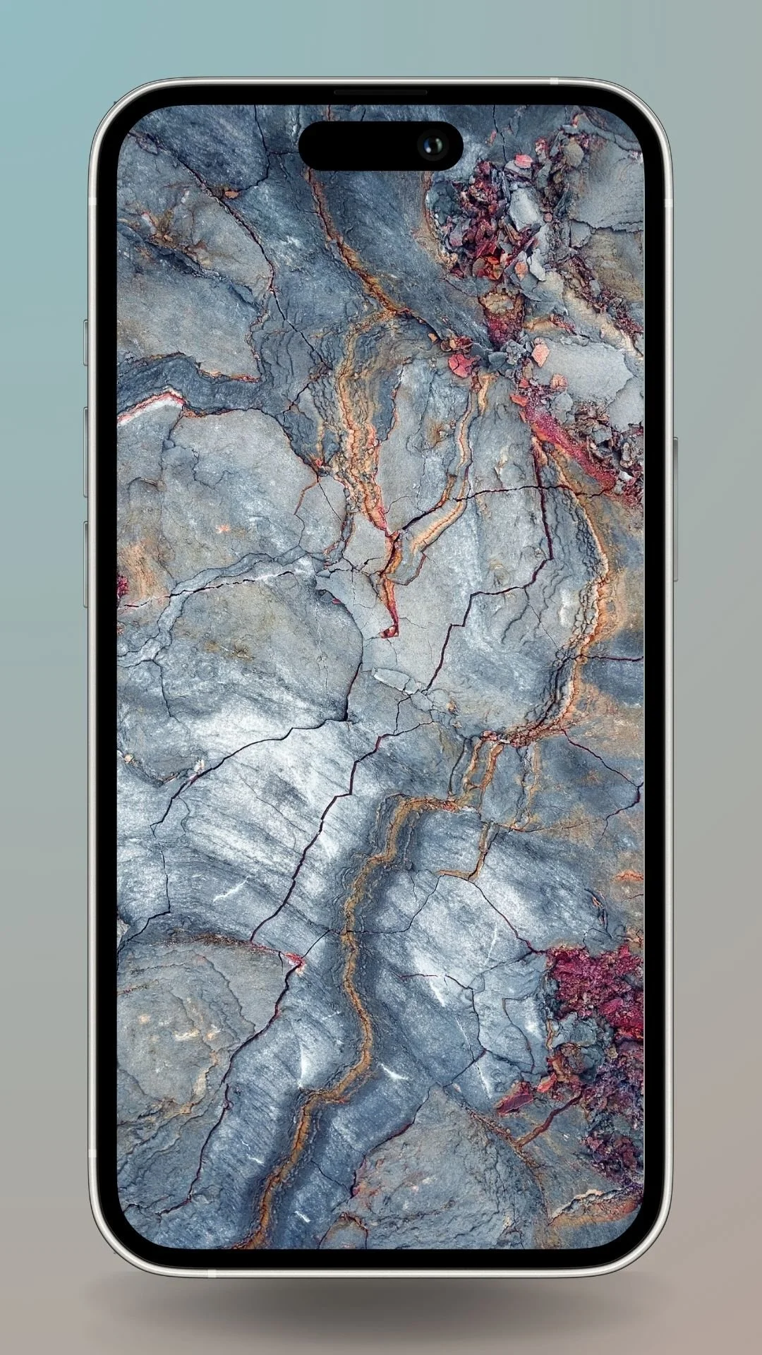 Close-up of vibrant Icelandic terrain with intricate rock formations and earthy hues.