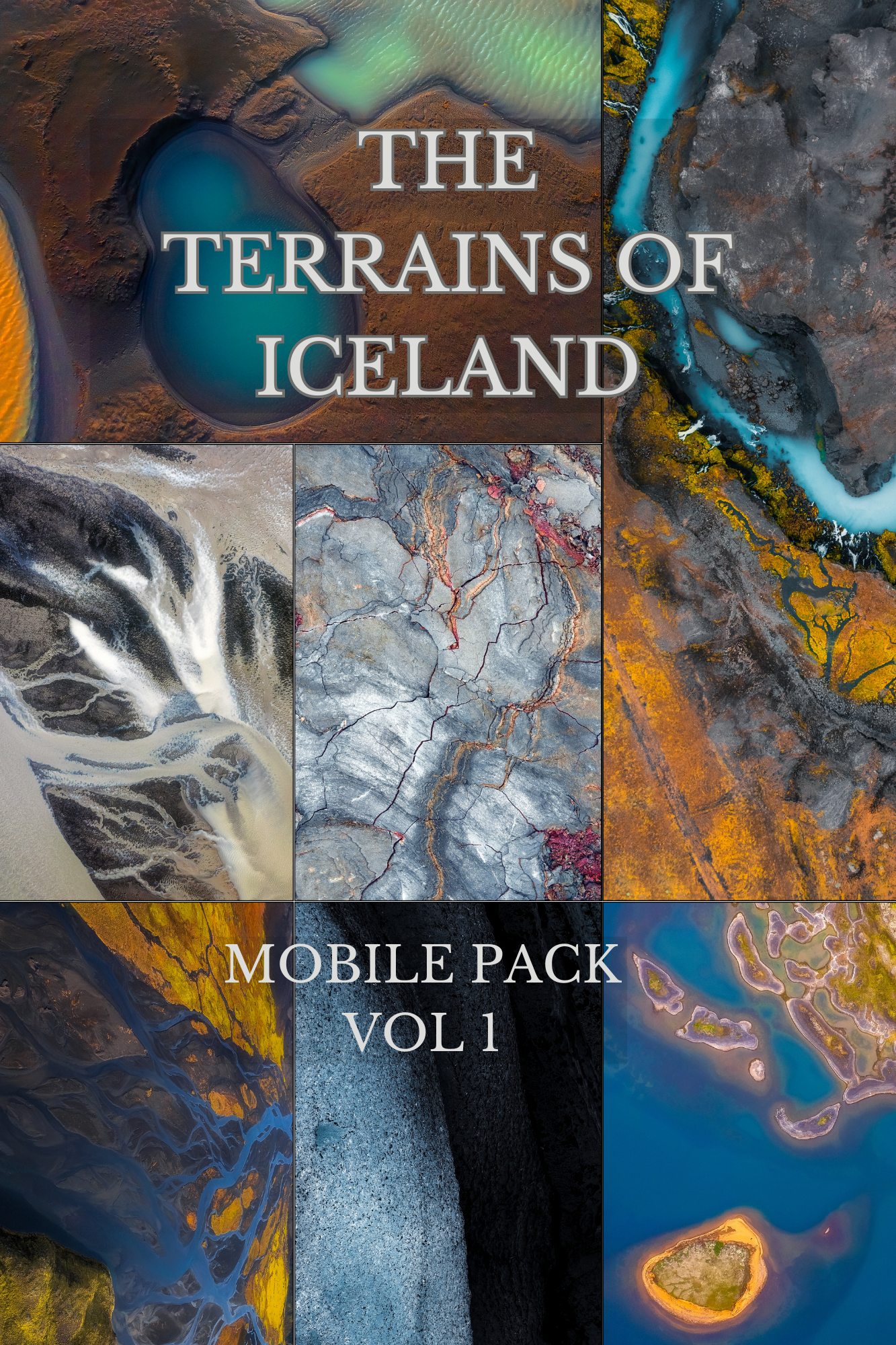 Icelandic Landscape Mobile Wallpapers - Set of 7