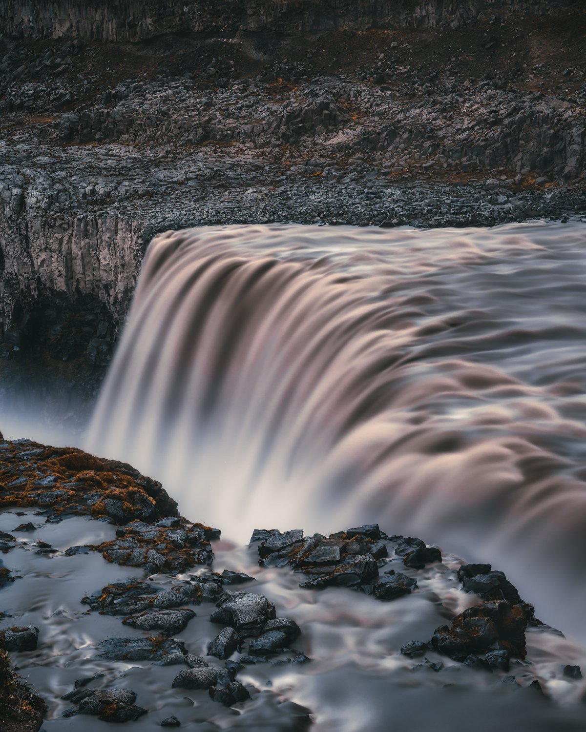 Dettifoss, Iceland: Powerful Waterfall, Majestic Scenery, Natural Wonder, Iconic Icelandic Landscape.
  Waterfalls, Cold  