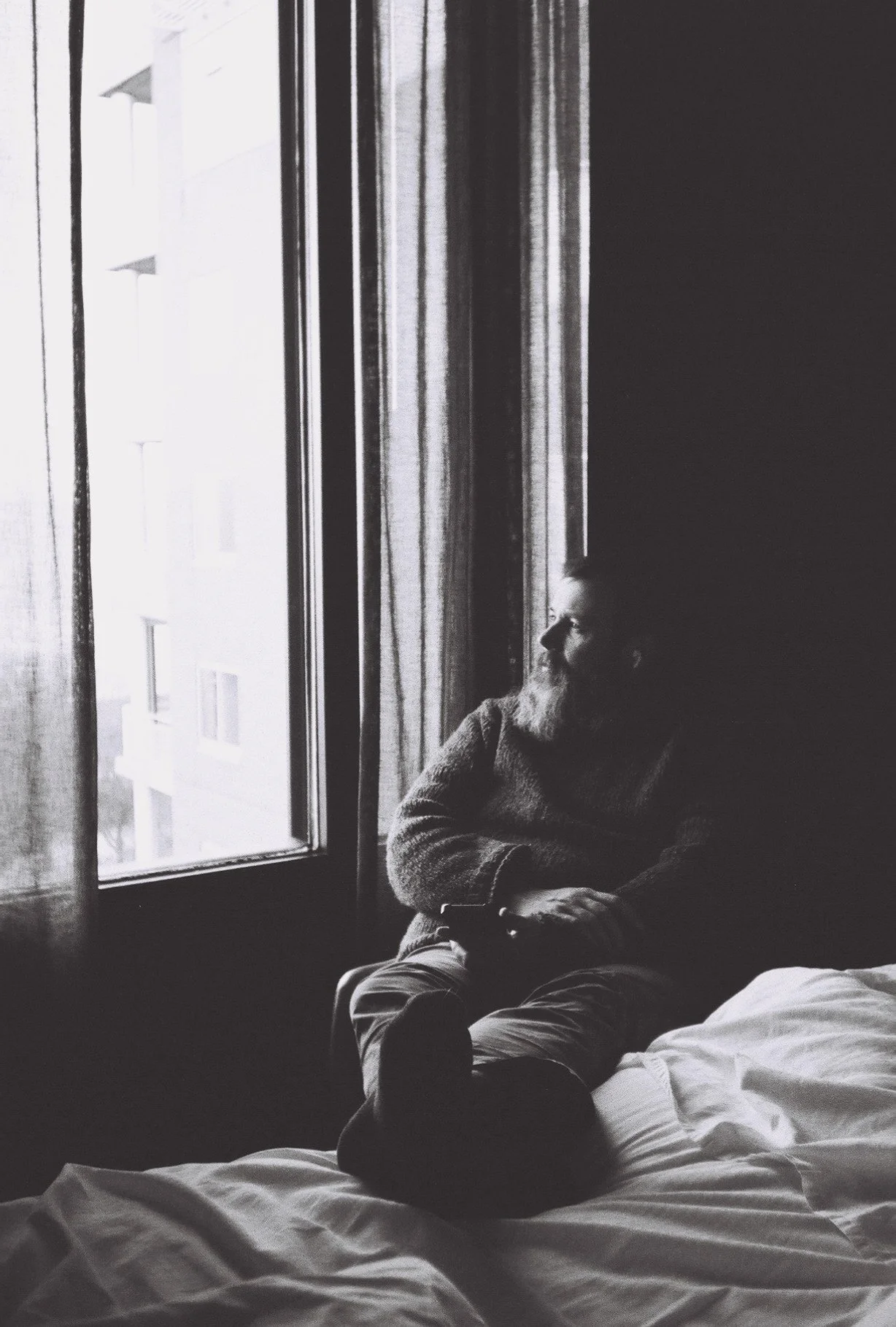 Accidental Portrait. Burlington, VT. Taken with a Pentax 17. Kodak Gold. ISO 400.