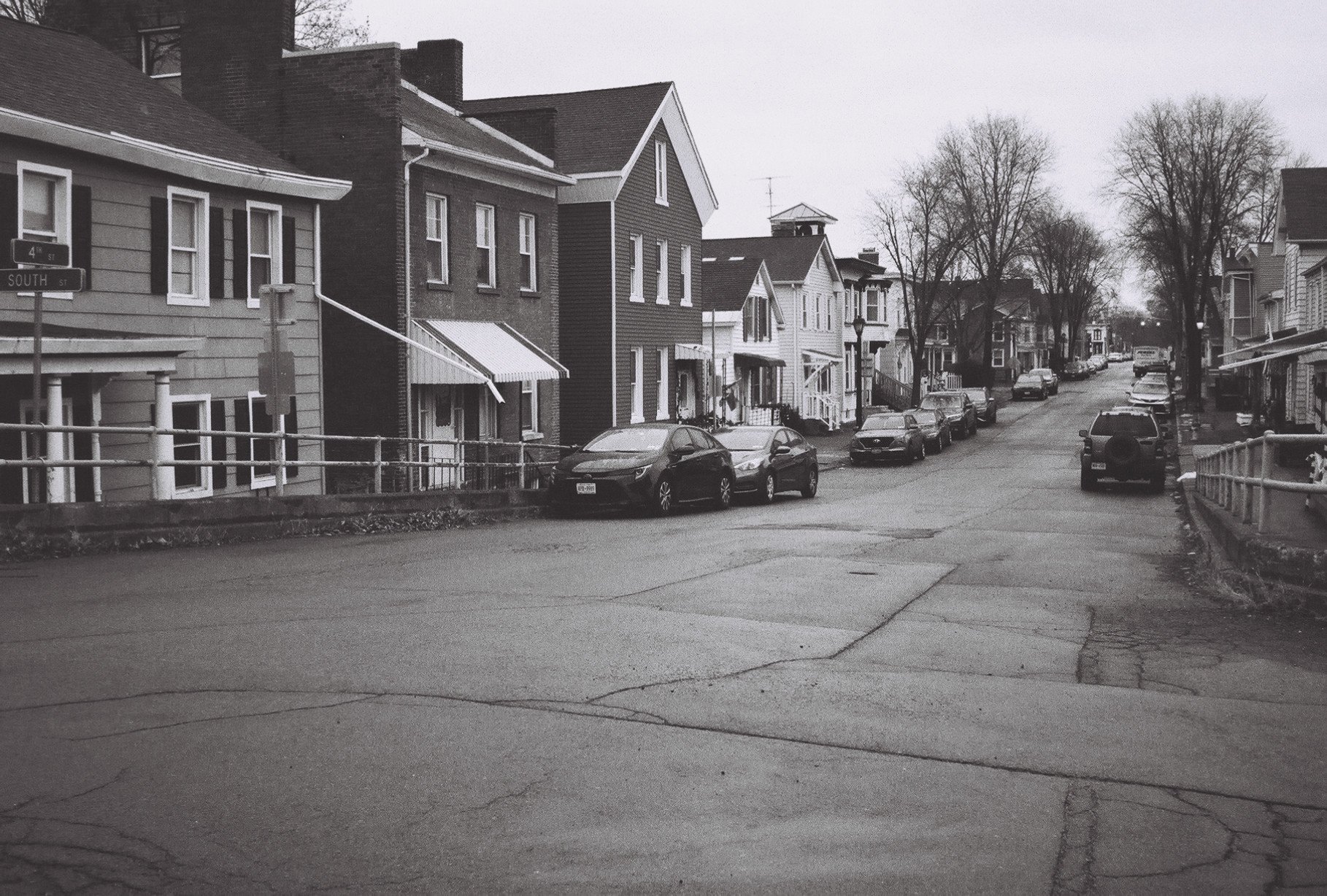 Waterford, NY. Taken with a Pentax 17. Kodak Gold. ISO 400.