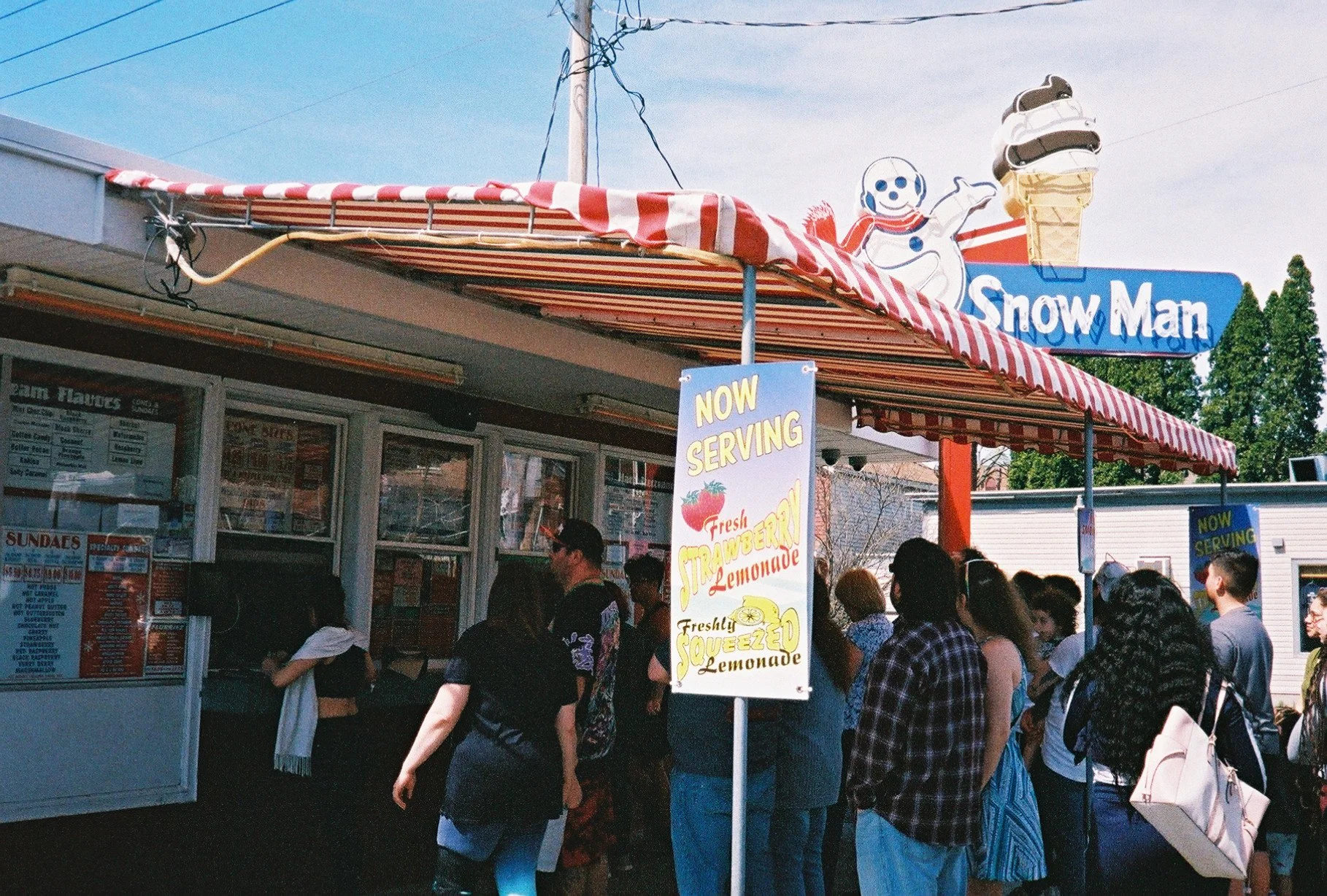 Troy, NY. Taken with a Pentax 17. Fujifilm. ISO 400.