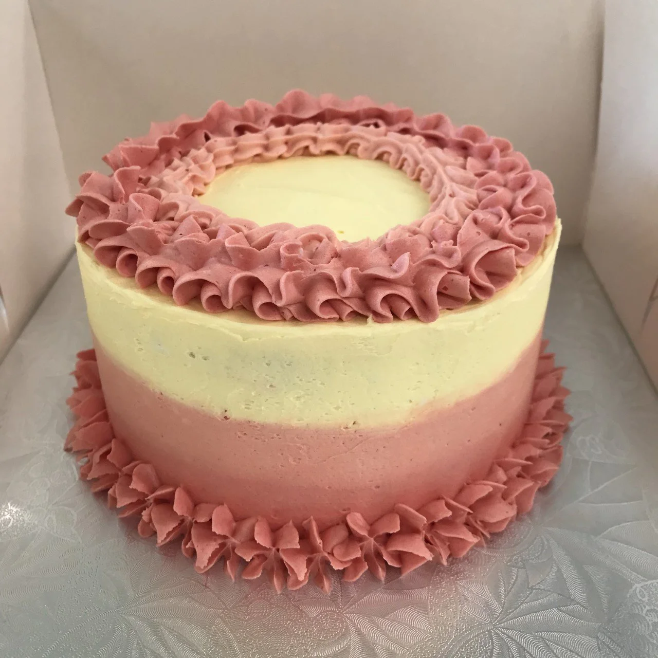 raspberry lemon cake