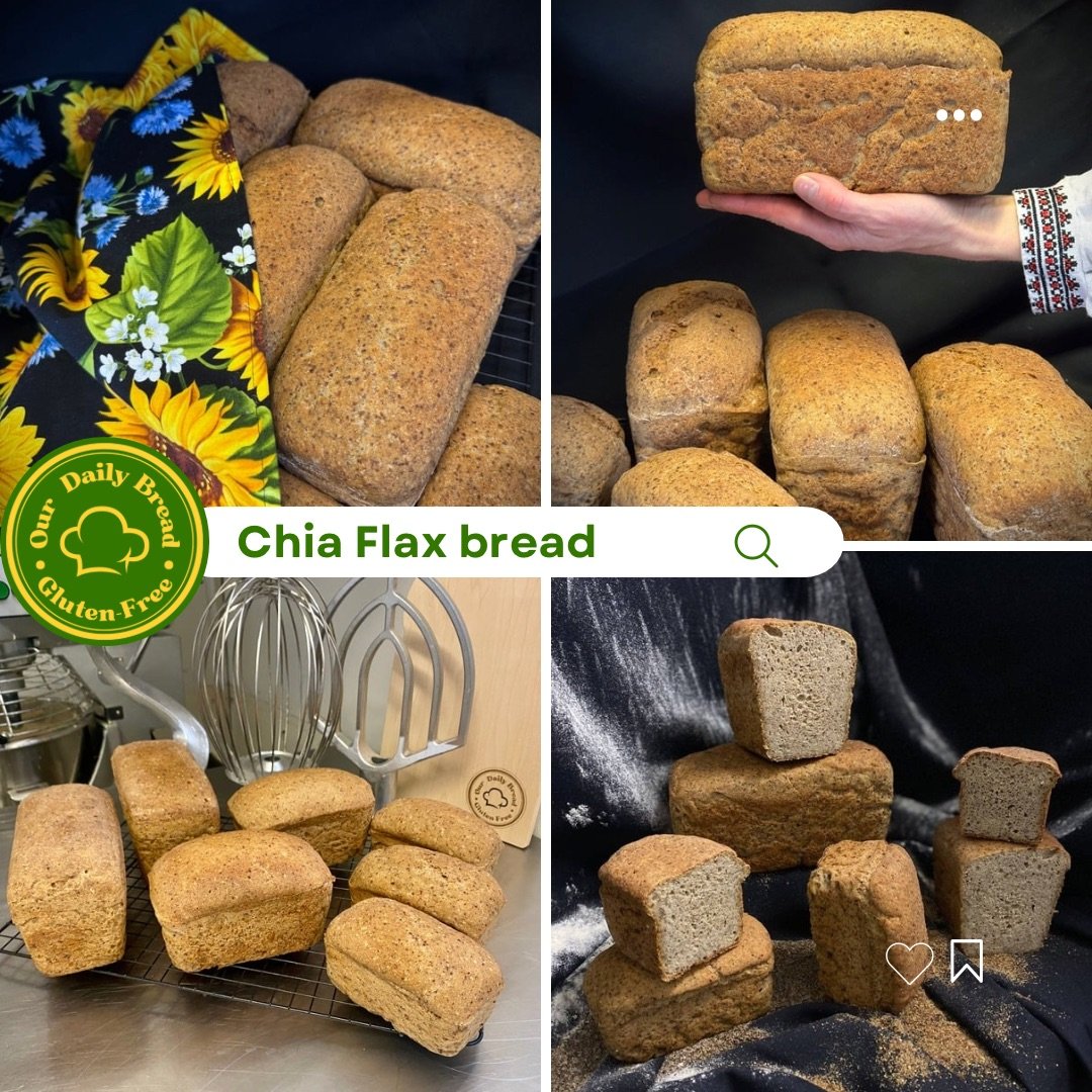 Sourdough Chia-Flax Bread (Our Daily Bread)