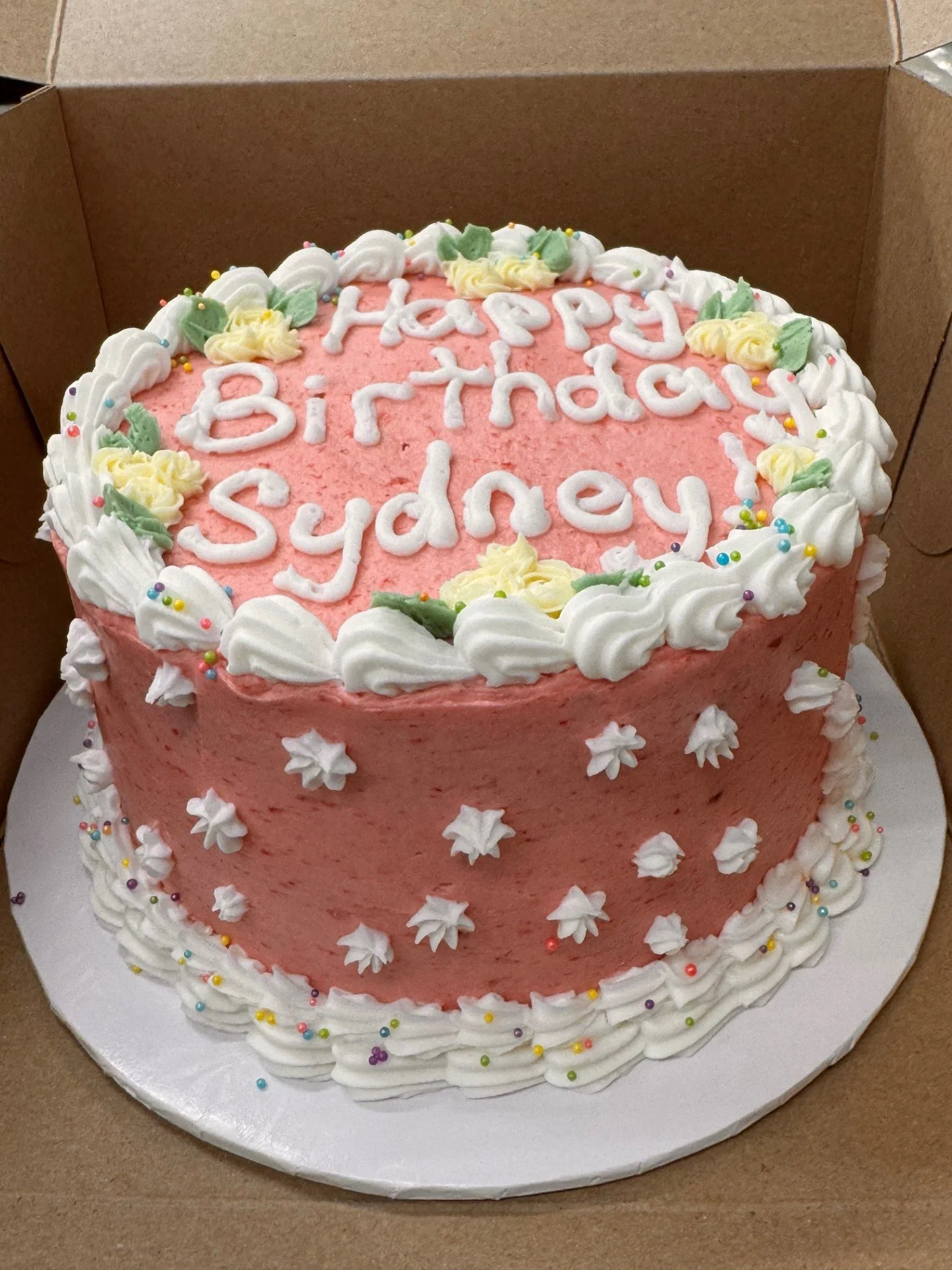 raspberry lemonade birthday cake