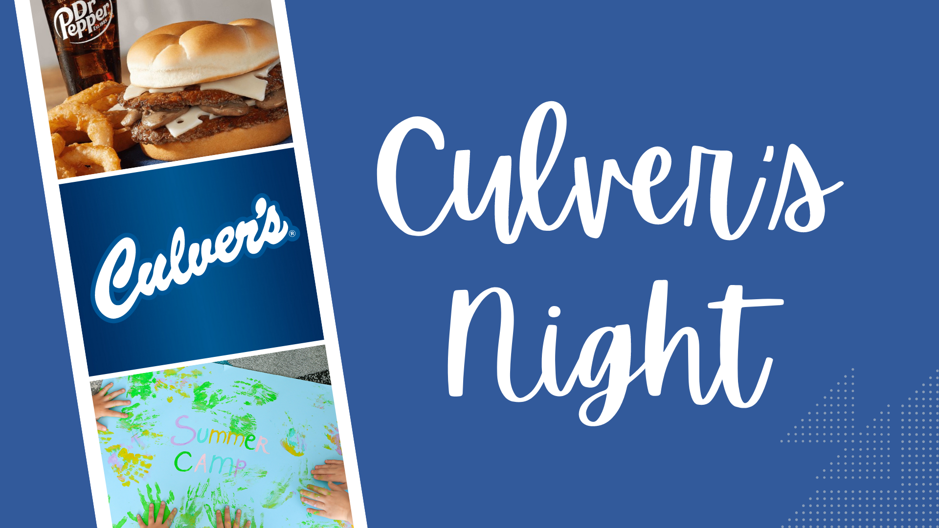 Youth Fundraiser Night at Culver's