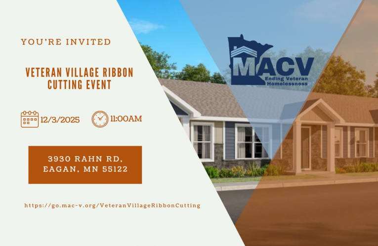 Veteran Village Ribbon Cutting Ceremony