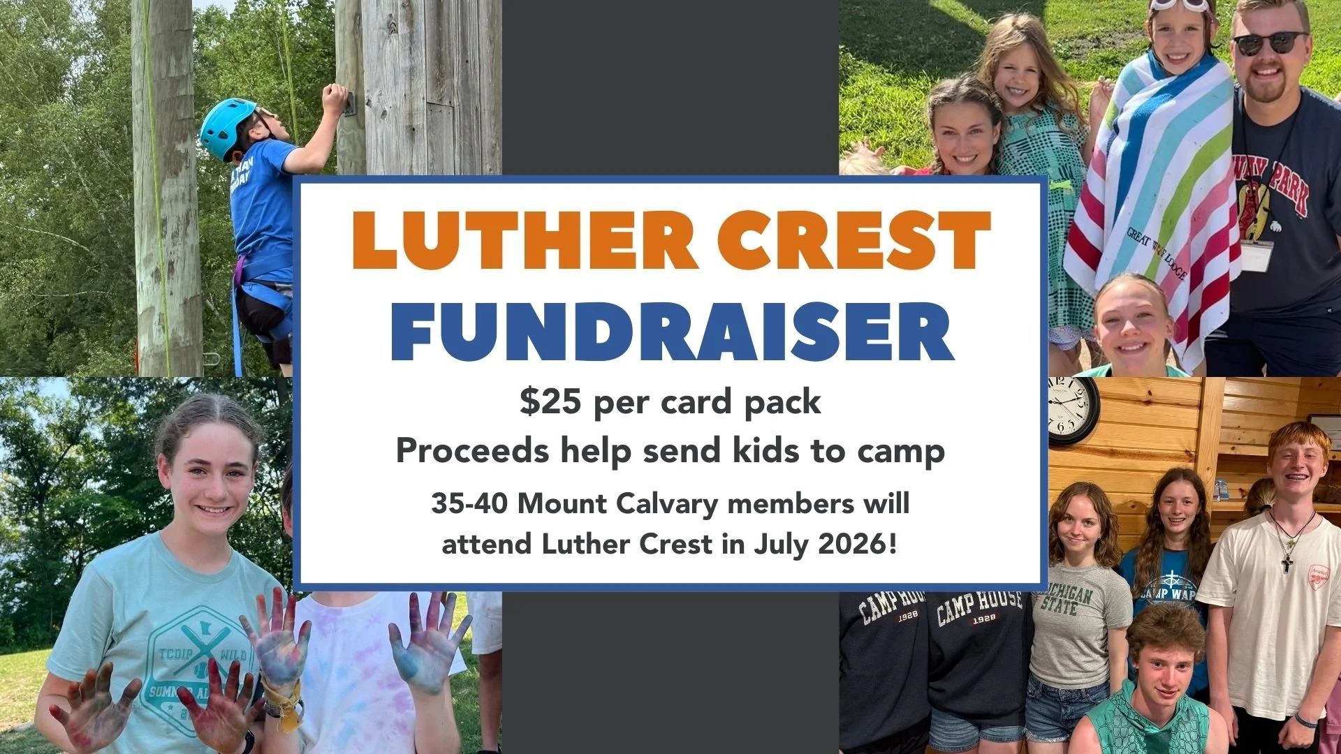 Youth Summer Camp Fundraiser