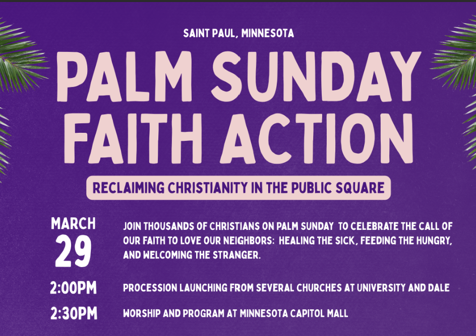 Palm Sunday Faith Action