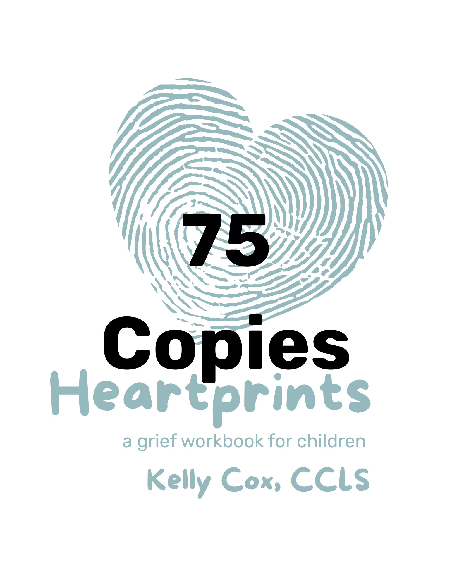 Heartprints Workbook - bulk qty 75 copies