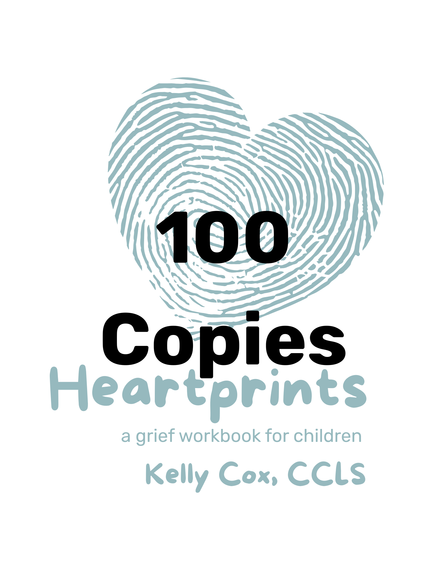 Heartprints Workbook - bulk qty 100 copies