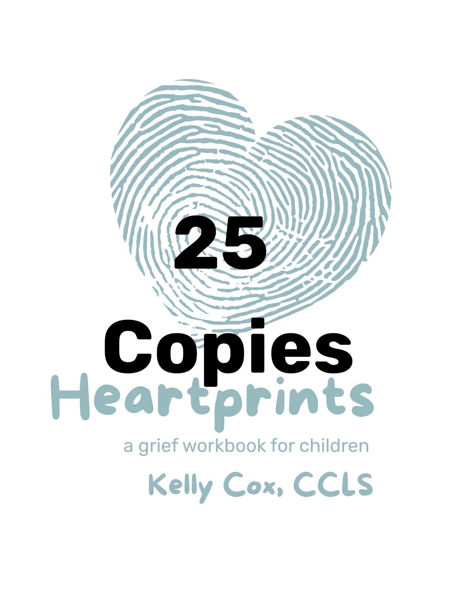 Heartprints Workbook - bulk qty 25 copies