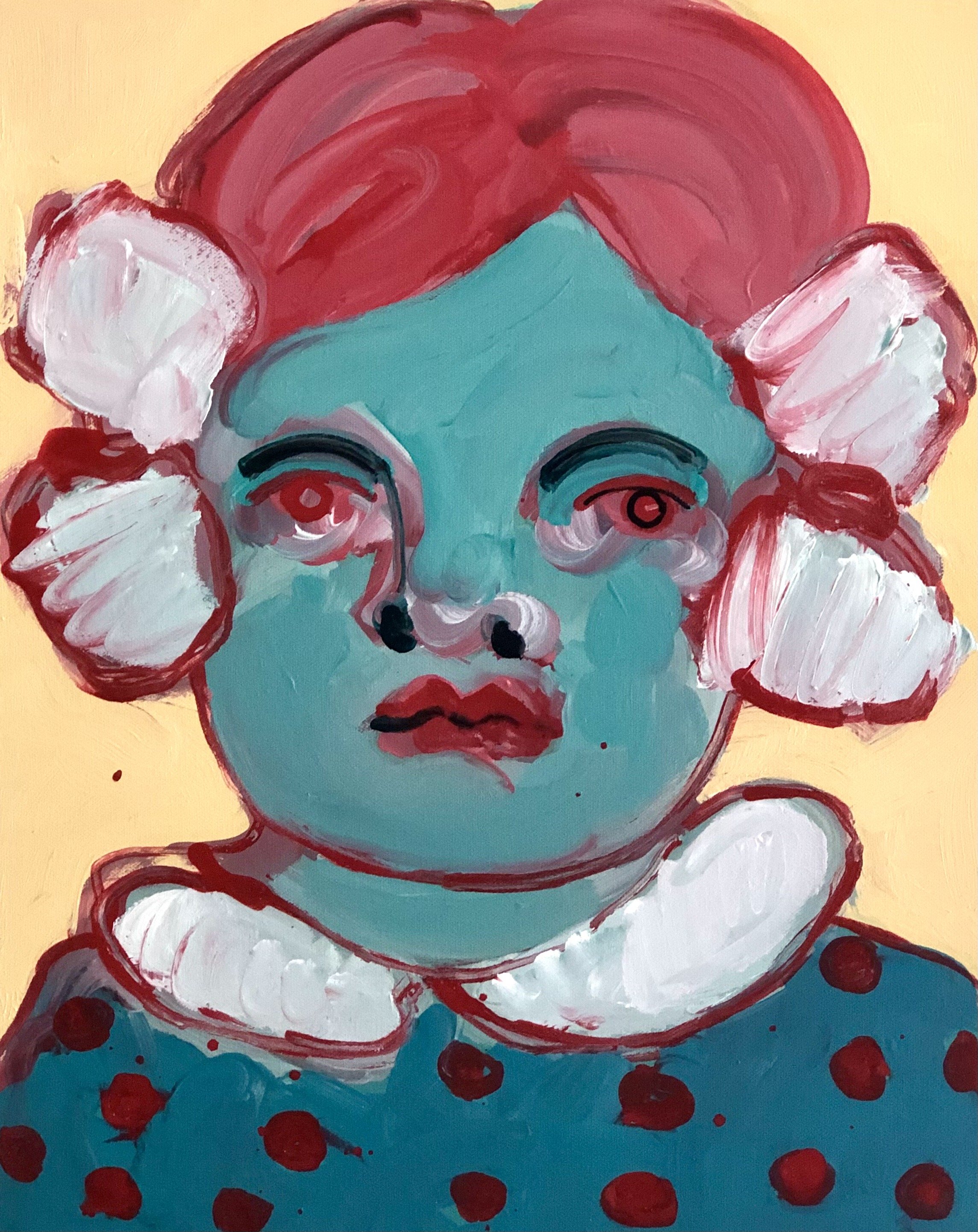 Flavia, acrylic on canvas, 16x20 inch, $2100.jpg