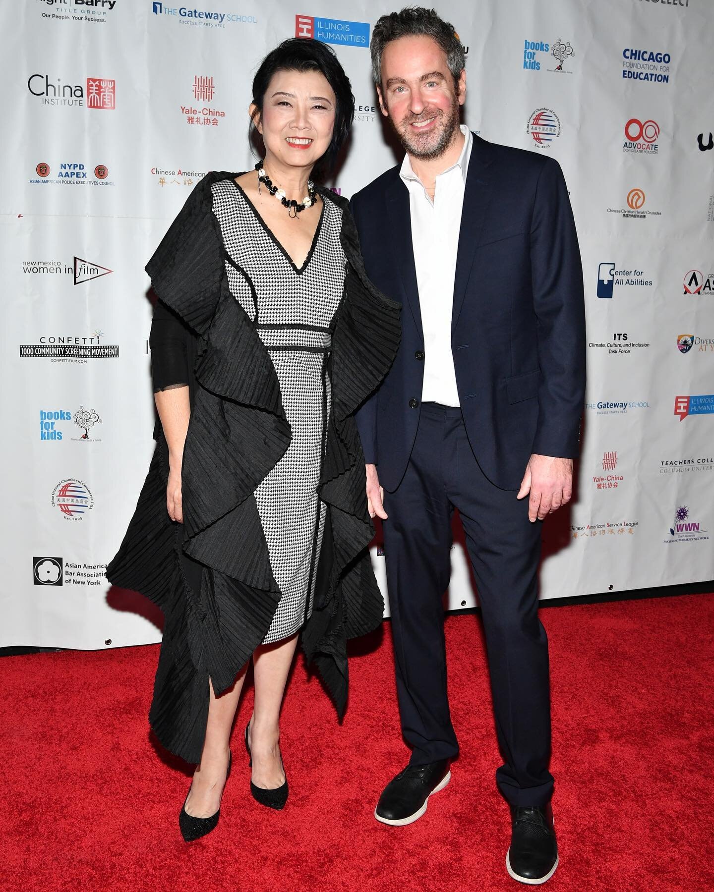 Writer/Director Ann Hu and producer Josh Green reunite on the red carpet for the first time since the production wrapped. Without them, this movie, this movement would have been impossible! The cast, crew, hosts, educators and the millions of people 