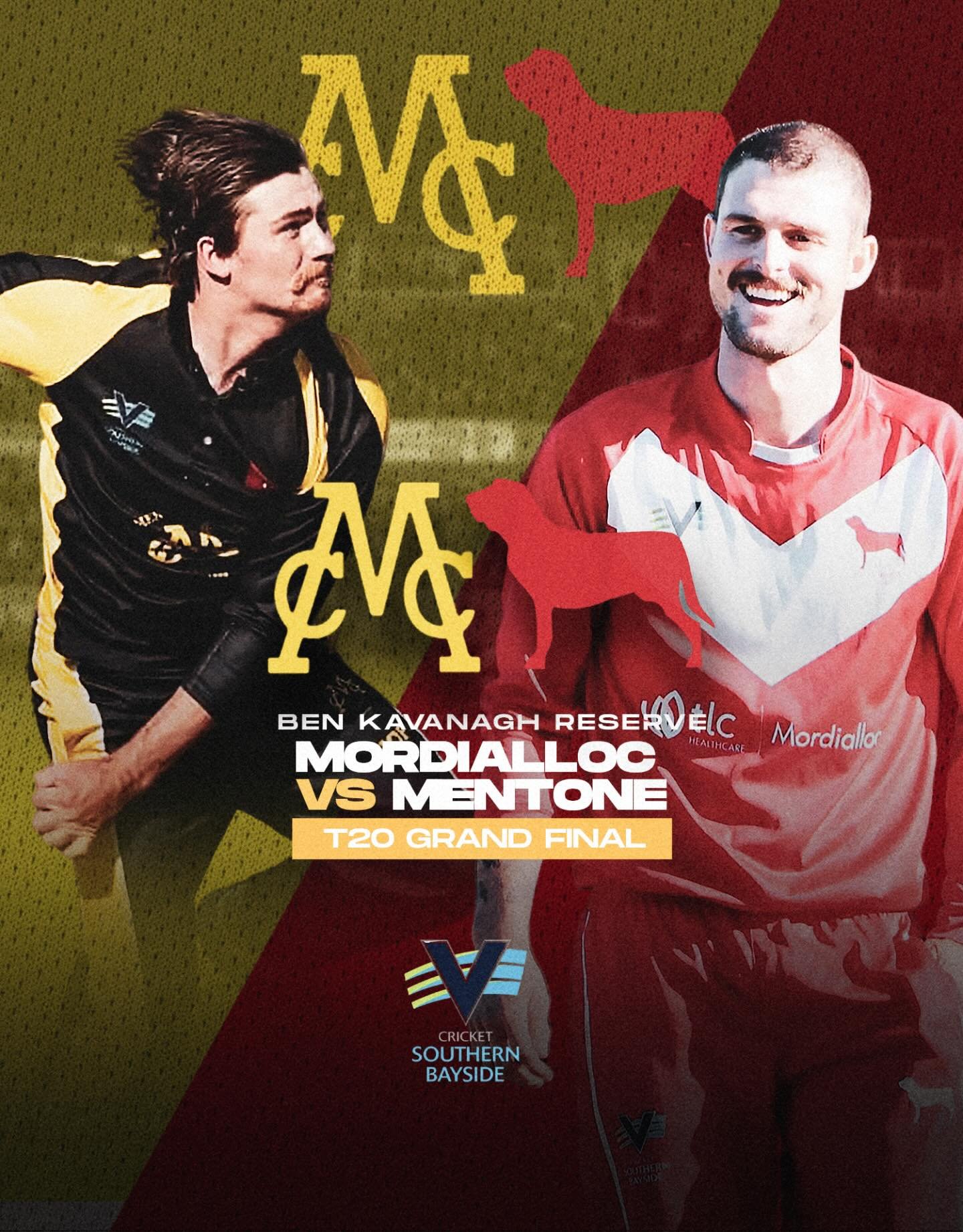 TAKE 2 🎬 

The T20 Grand Final is tomorrow night!

5:15PM at Ben Kavanagh Reserve!
