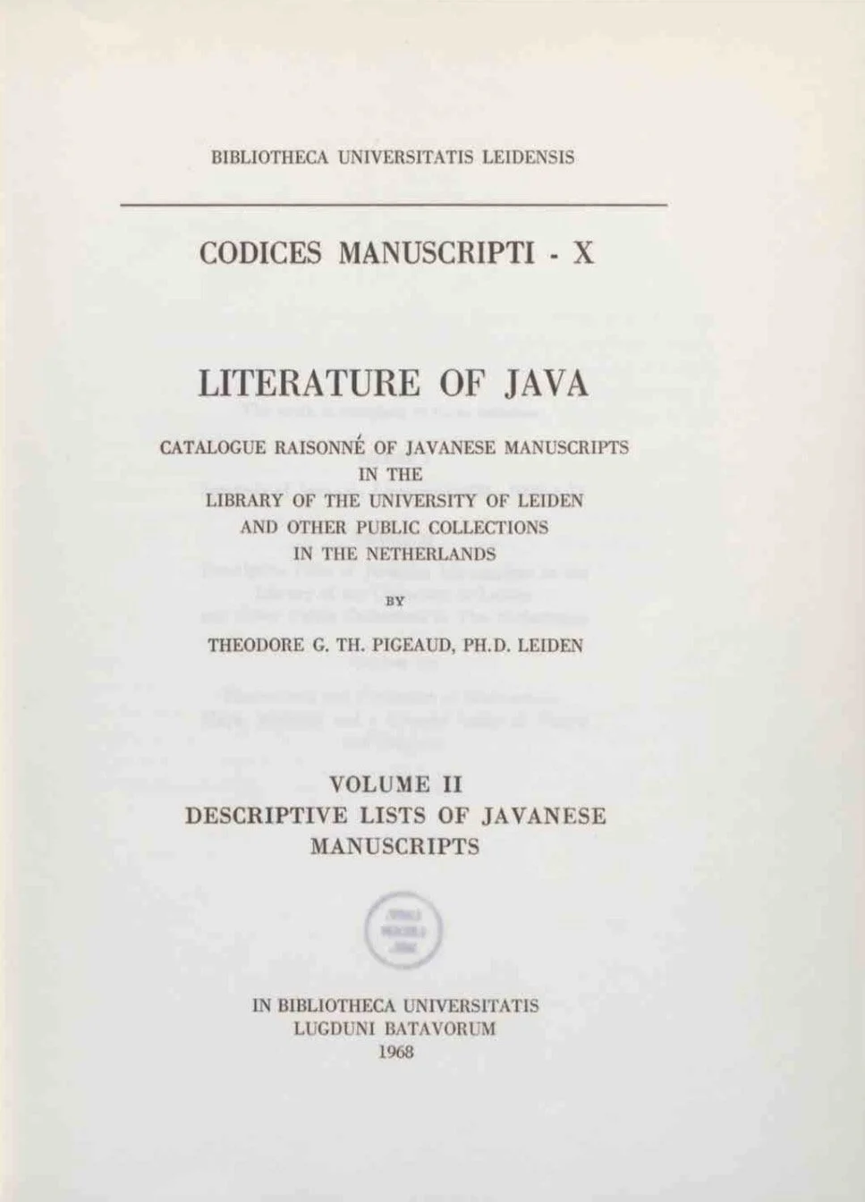 Pustaka — Catatan Nusantara