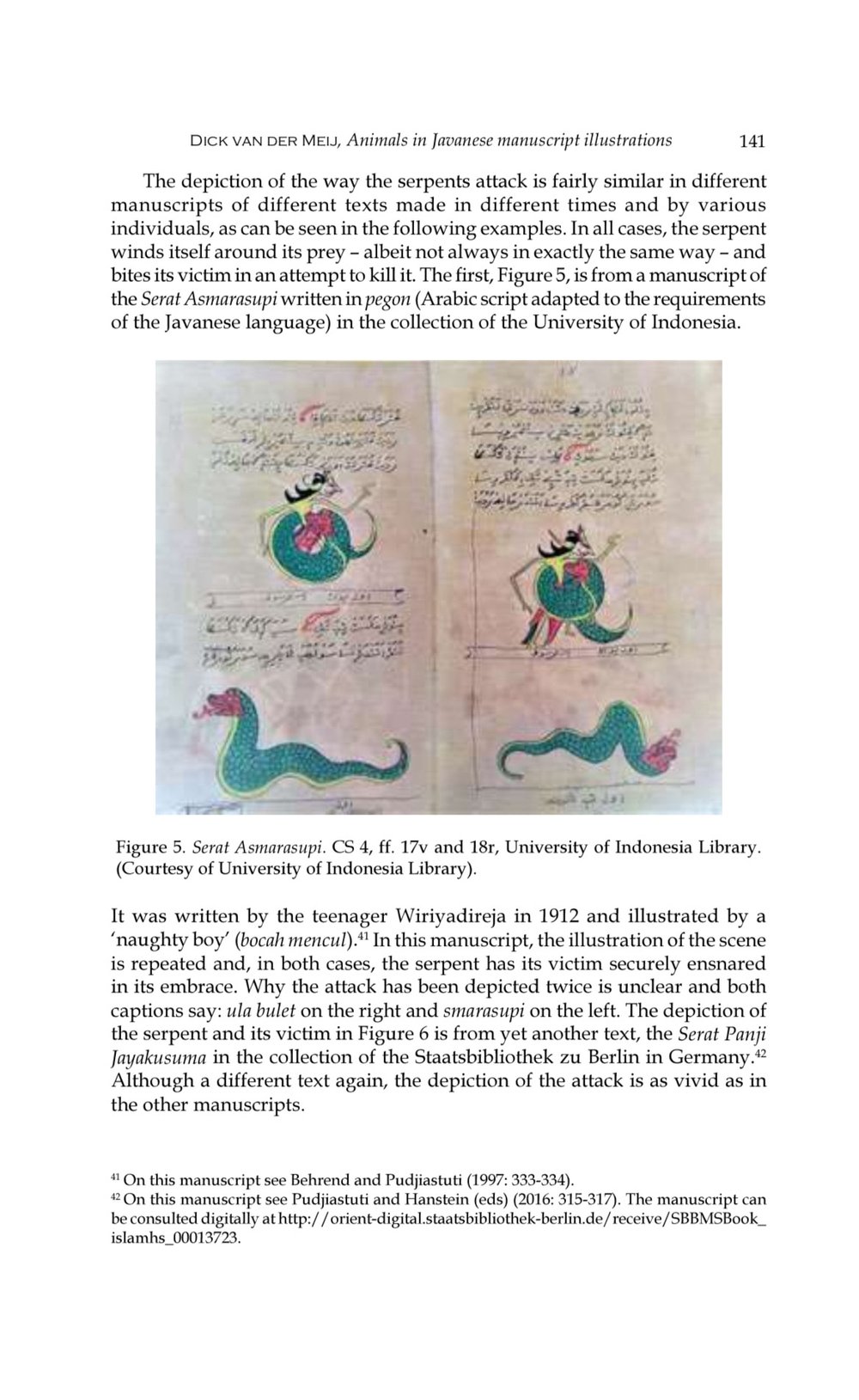 ANIMALS IN JAVANESE MANUSCRIPT ILLUSTRATIONS — Catatan Nusantara ANIMALS IN JAVANESE MANUSCRIPT ILLUSTRATIONS — Catatan Nusantara