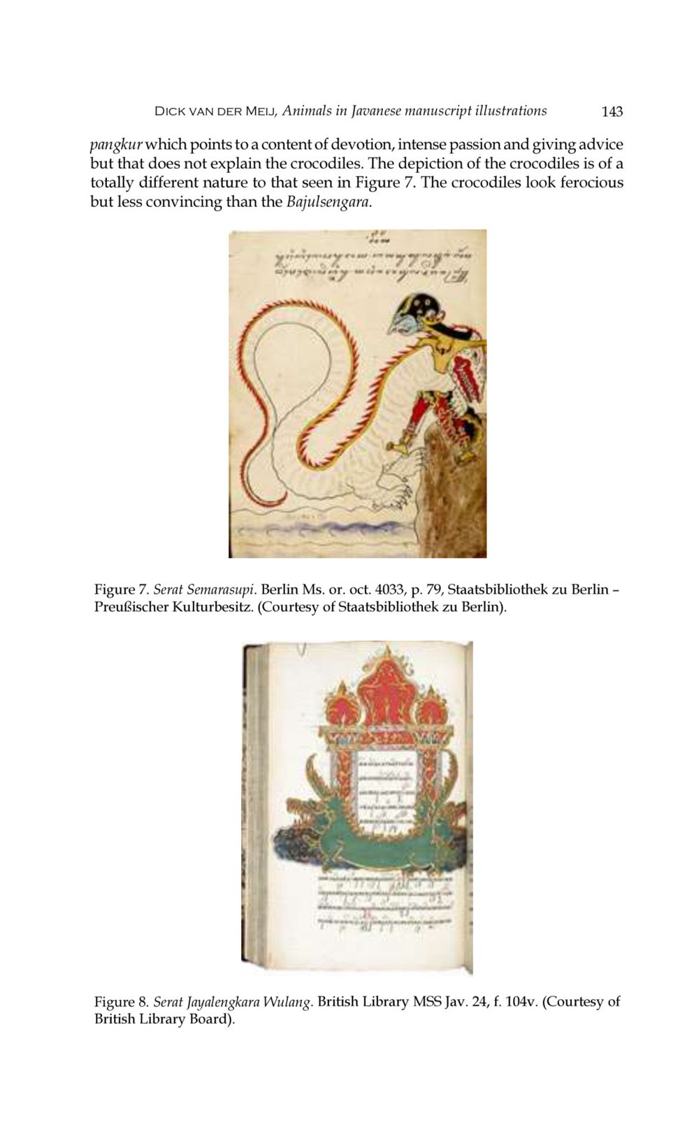 ANIMALS IN JAVANESE MANUSCRIPT ILLUSTRATIONS — Catatan Nusantara ANIMALS IN JAVANESE MANUSCRIPT ILLUSTRATIONS — Catatan Nusantara