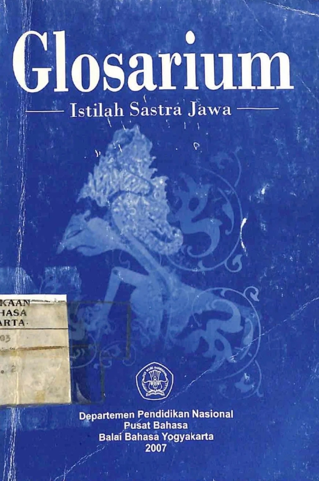 GLOSARIUM ISTILAH SASTRA JAWA