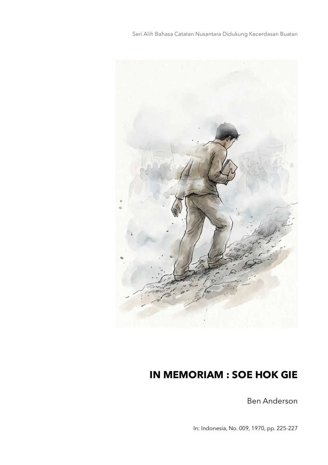 IN MEMORIAM : SOE HOK GIE