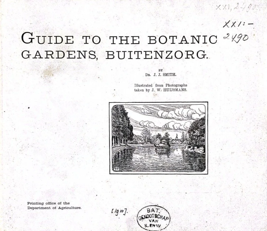 GUIDE TO THE BOTANIC GARDENS, BUITENZORG