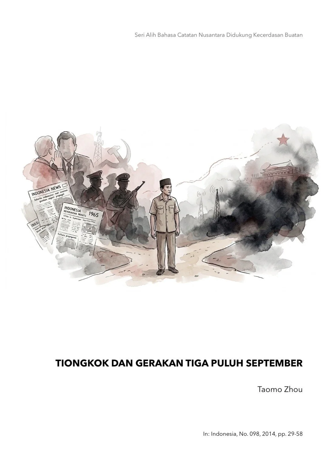TIONGKOK DAN GERAKAN TIGA PULUH SEPTEMBER