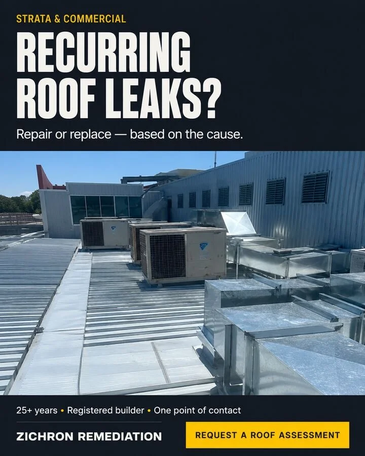 Recurring Roof Leaks in Managed Properties: Repair, Restore or Replace?