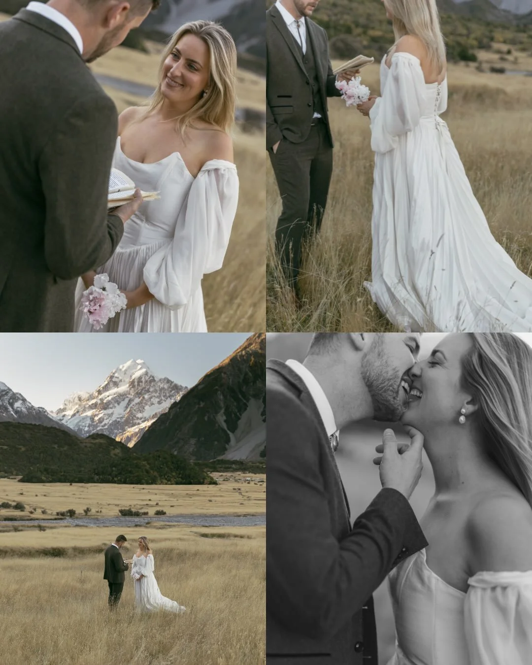 Sam &amp; Ryan booked us for their elopement about a year ago, they invited us to stay with them the night of the elopement which was such a huge thing being their first night married!! We arrived early to settle in, photographed their vows in front 