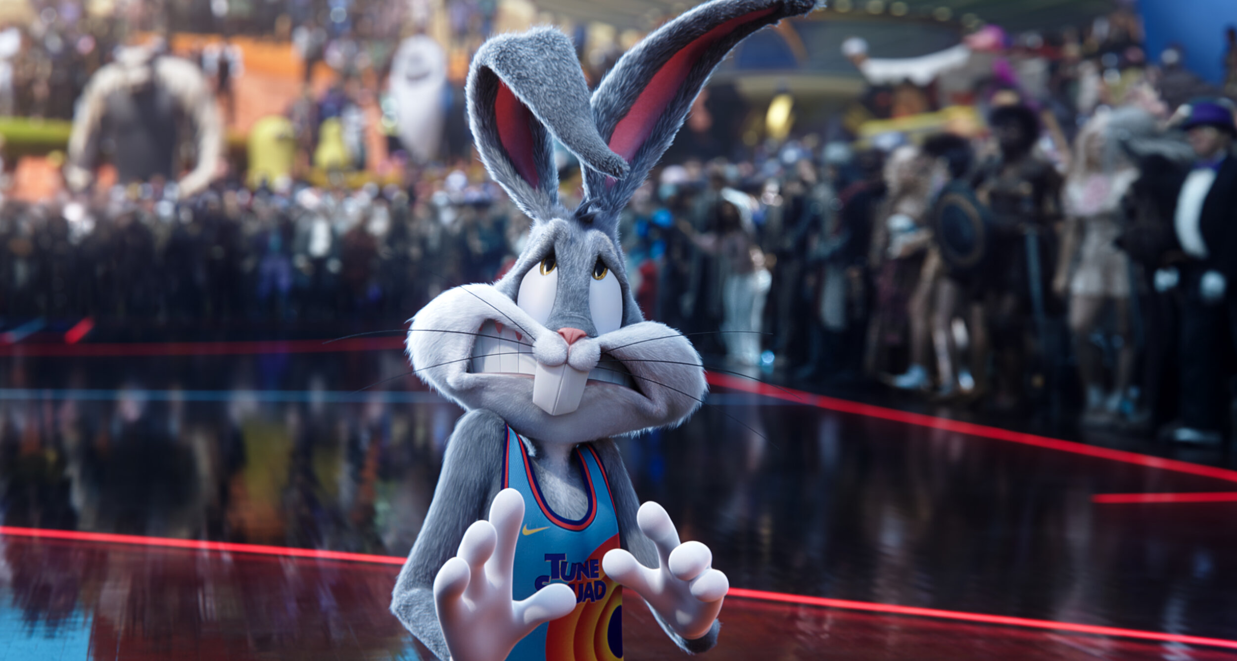 <b>Space Jam: A New Legacy</b> <br/>Released 8th July<br/><font size="-1">Silver | Families</font>